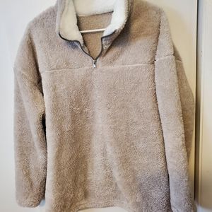 Fleece sweater